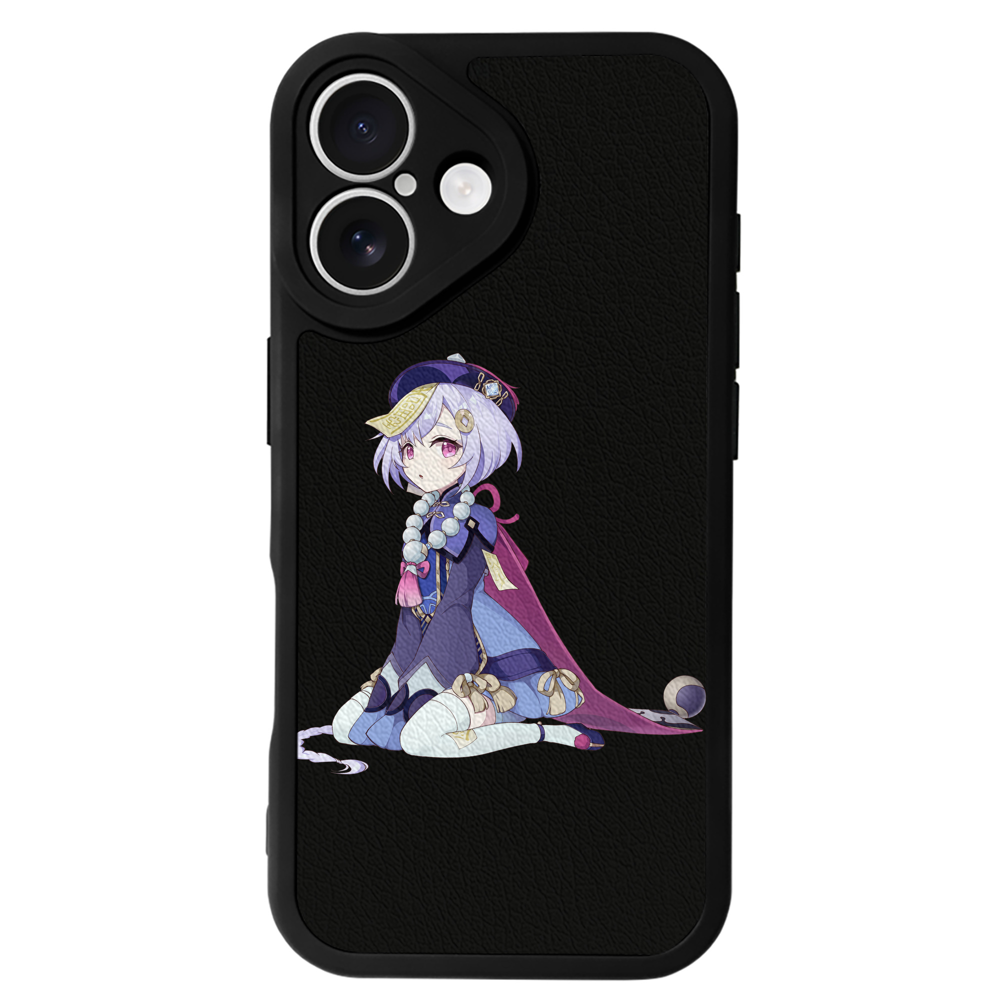 げんし神 七七 なな  genshin Nana 【iPhone 16シリーズ対応】シリコンスマホケース（レザー調） 材質：シリコン